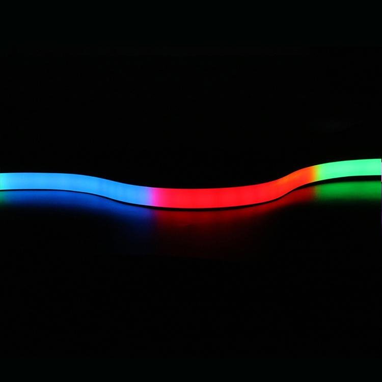 18x16mm Flat Pixel RGB Magic LED Neon Flex Rope Light for Building Outline 4