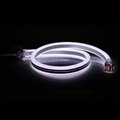 IP68 Waterproof 11x24mm Single Color Double Sided Neon LED Flex Strip Rope Light