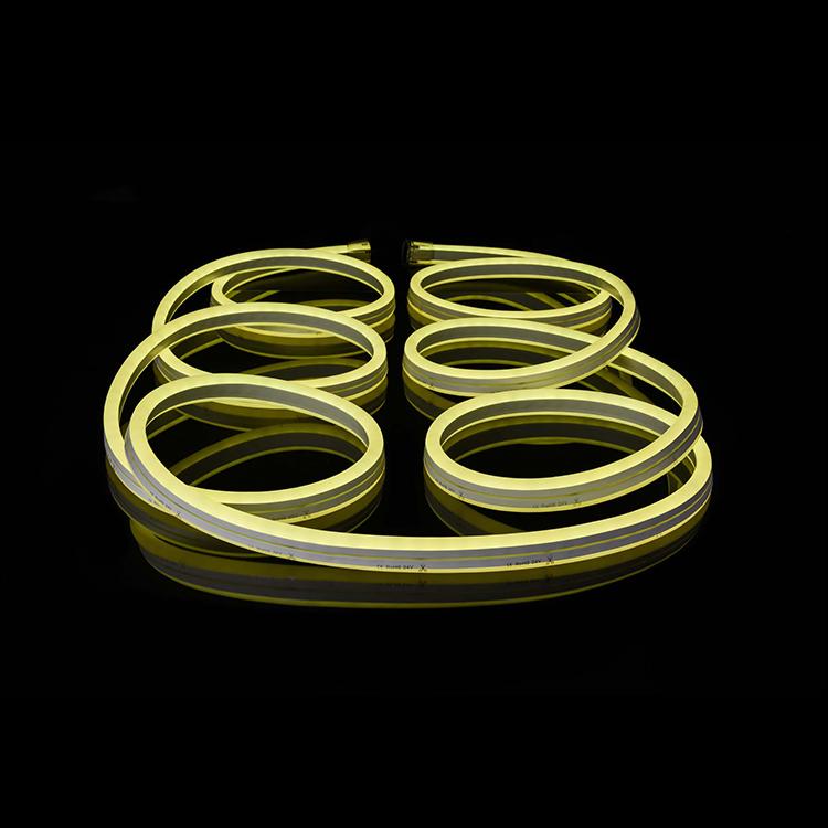 IP68 Waterproof 11x24mm Single Color Double Sided Neon LED Flex Strip Rope Light 4