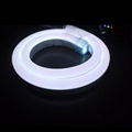 Cuttable No Dark Dot RGB LED Neon Rope Strip Light 24V for Building Outline Roof 4