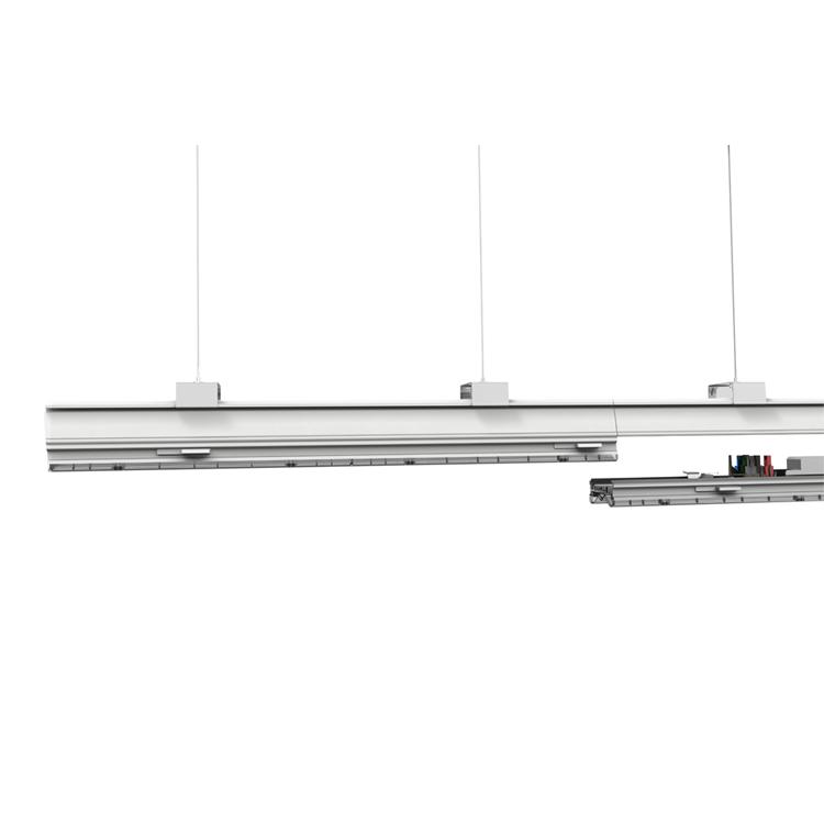 LED Linear Pendant Luminaires Lights for Supermarket Warehouse