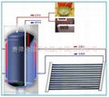 太阳能热水器双胆换热水箱120升