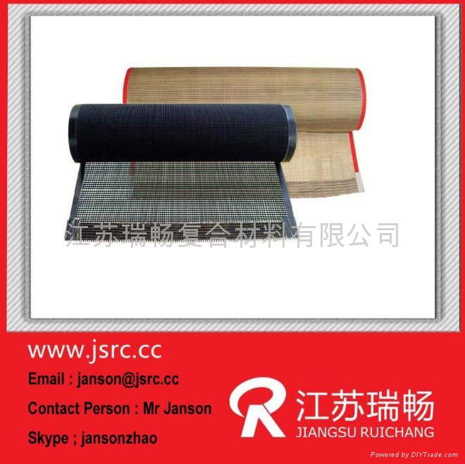 Microwave drying PTFE belt or mesh belt 4