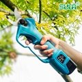 vine electric garden pruner ,Lithium Brushless electric scissors for fruit trees 5