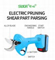 electric pruning shear ,  electric pruner, electric pruning scissors