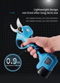 SUCA Battery Pruning Shear with Finger Protection Electric Pruner Scissors