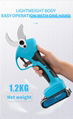 SUCA Electric Pruning Shears, Power  Pruner with Lithium Battery