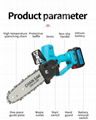 Electric chainsaw,Mini Chainsaws,battery powered chainsaw,Electric pruning saw 8