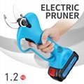 Rechargeable battery pruning shears