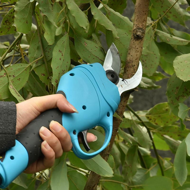 Electric hand operated pruners 4