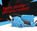 Electric hand operated pruners 8