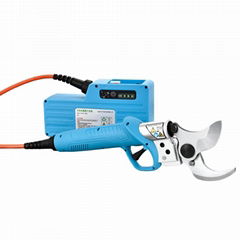 Rechargeable electric pruning shears