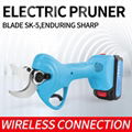 Electric shears for trees