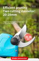 Branch scissors and pruning shears