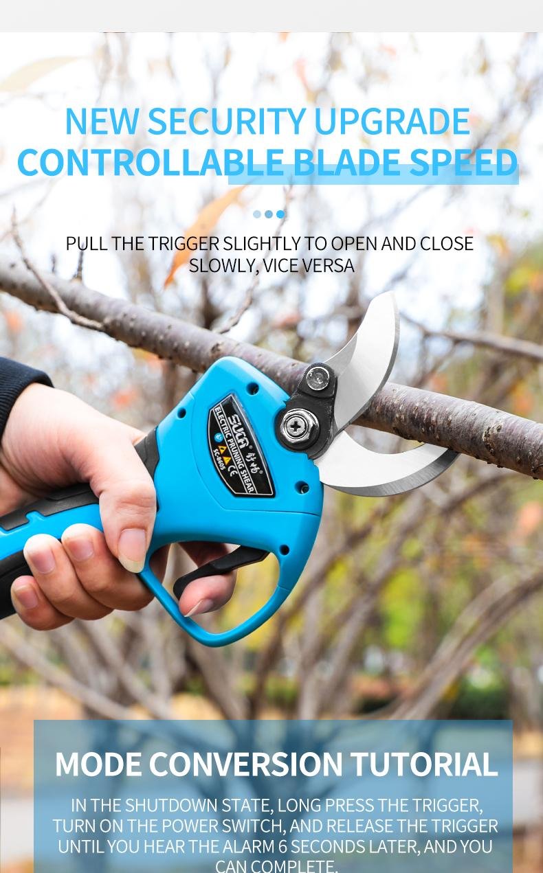 Best cordless electric pruning shear 4