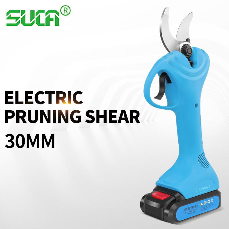 Lithium battery powered tree branch pruner 2