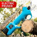 Portable pruning shear electric