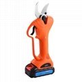 Battery operated hand pruners