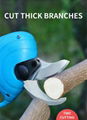 Battery operated hand pruners 9