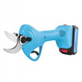 Electric pruning shears cordless