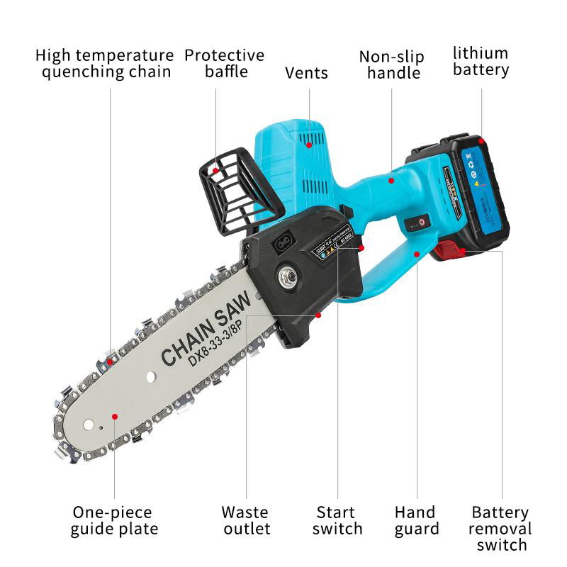 Handheld Garden Pruner Chainsaw 5