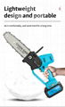 Lithium chain saw