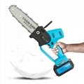 Portable wooden electric pruning saw