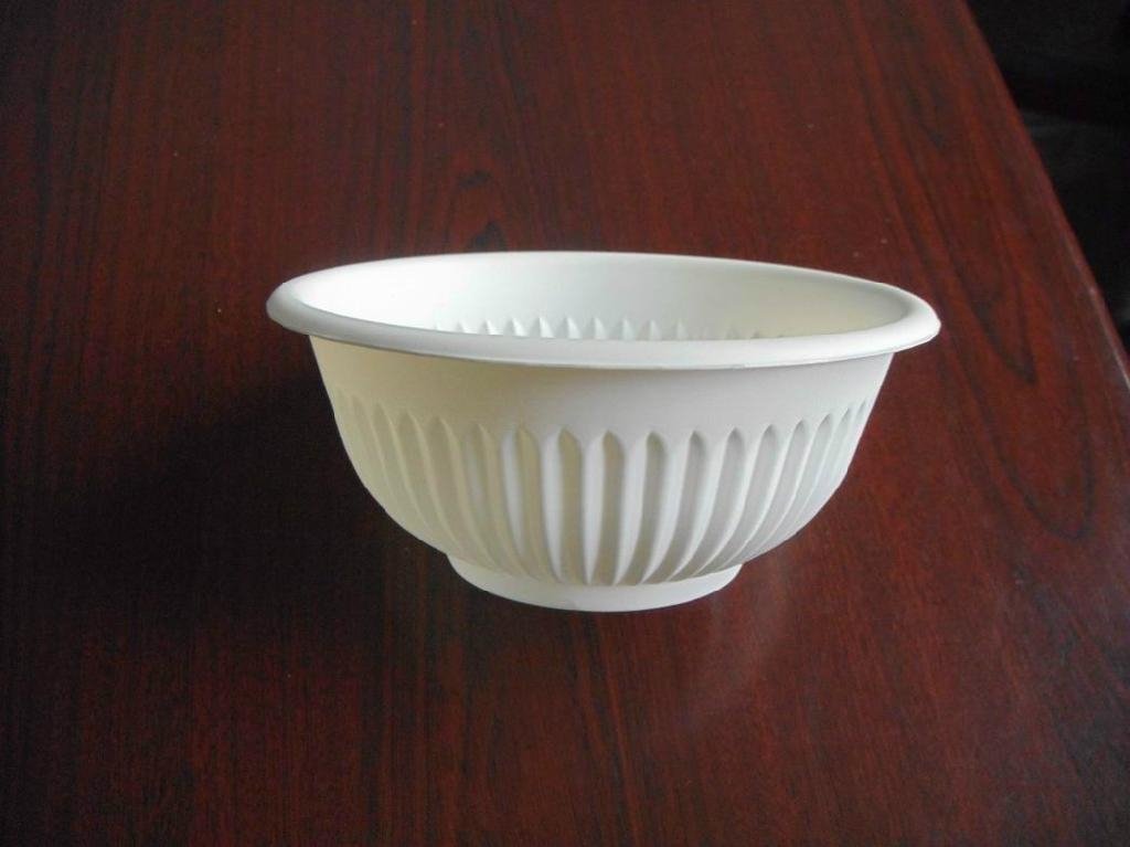 Eco-friendly Biodegradable Disposable Cornstarch bowl 270ml 2
