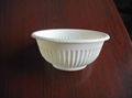 Eco-friendly Biodegradable Disposable Cornstarch bowl 270ml 3