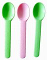 Eco-friendly Biodegradable Disposable Cornstarch cheese spoon 3