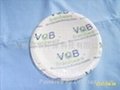 Green Eco-friendly Biodegradable Disposable Cornstarch Compostable 6inch plate  5