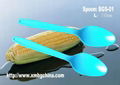 Biodegradable cornstarch eco-friendly cutlry spoon