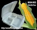 Eco-friendly Biodegradable Disposable Cornstarch food container