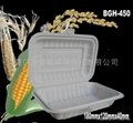 綠色環保一次性玉米澱粉可生物降解 餐盒
