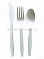 Eco-friendly Biodegradable Disposable Cornstarch cutlery 