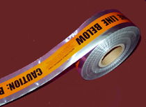 Detectable Underground Warning Tape