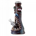 Unique Heady Glass Bongs Eye 3D Hookahs Water Pipes