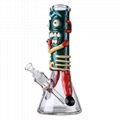 Unique Heady Glass Bongs Eye 3D Hookahs Water Pipes