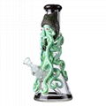 Unique Heady Glass Bongs Eye 3D Hookahs Water Pipes