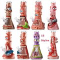 Unique Heady Glass Bongs Eye 3D Hookahs