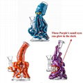 Unique Heady Glass Bongs Halloween Style Hookahs Water Pipes  7