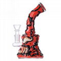 Unique Heady Glass Bongs Halloween Style Hookahs Water Pipes  10