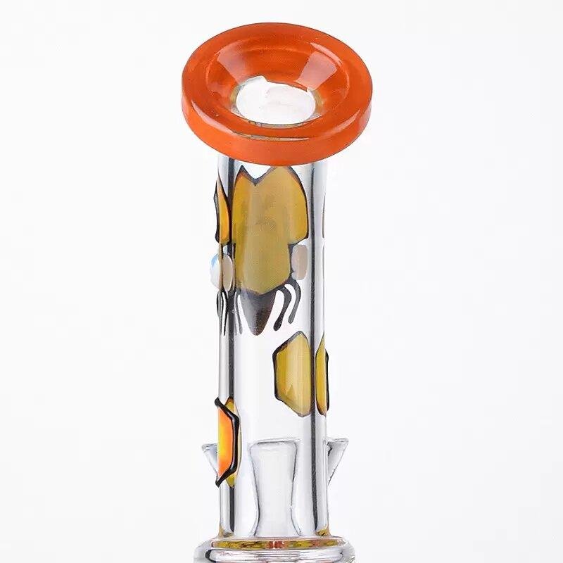 黃色蜜蜂創意造型玻璃工藝品 高硼硅玻璃煙具配件 玻璃煙斗 5