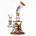 Unique Bee Style Glass Bongs Hookahs Oil Dab Rig Mini Rigs Beaker Bong