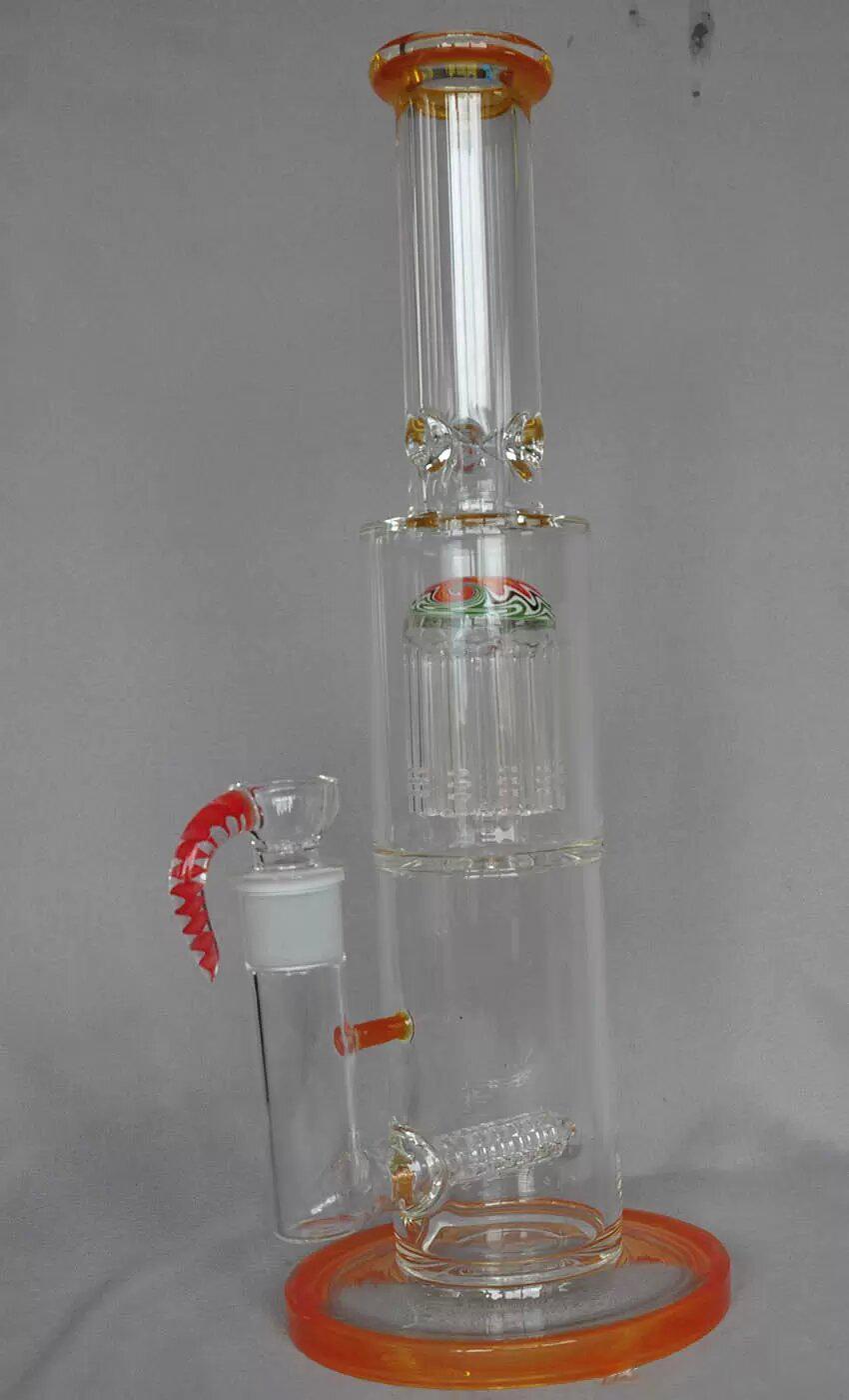 厂家直销 高硼硅玻璃水烟枪 玻璃工艺品 彩色玻璃管 玻璃水烟具配件 8