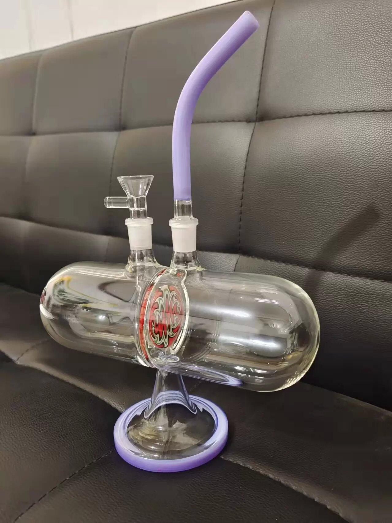Newest Invertible Gravity Glass Bong hookah Infinity Waterfall Water