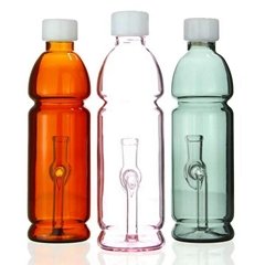 高硼硅玻璃水烟具 创意瓶子造型 彩色玻璃瓶子水烟