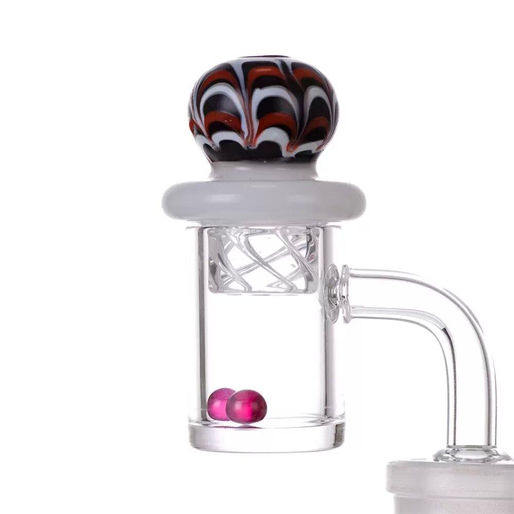 Smoking Accessories Color Carb Cap dabs domeless Cover cyclone spin