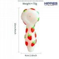 4 inch,White jade pipe,Glow in the dark,Cartoon Cherry/Cat Claw/Strawberry Pipe