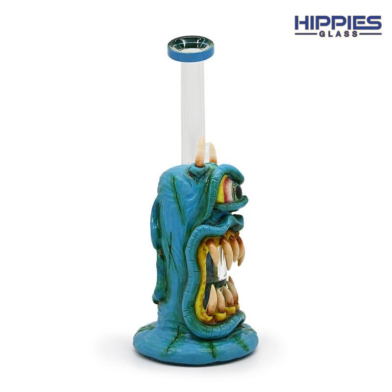 網片瓶水煙壺，高硼硅玻璃水煙筒，怪物水煙具，玻璃水煙，玻璃煙具 4